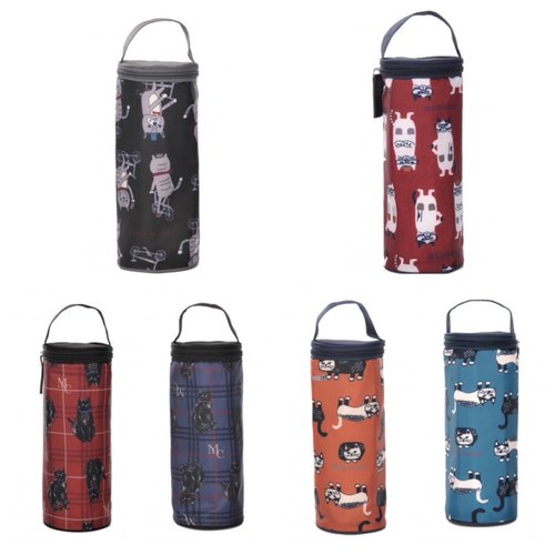 日本原单 kusuguru品牌 新款杯套手提锡箔保温杯套842