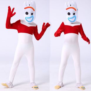 玩具总动员4 Forky cosplay迪士尼父子亲子装活动福克角色表演服
