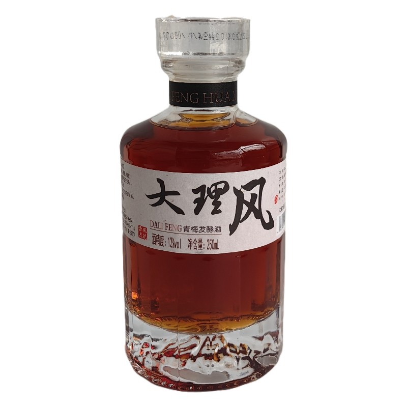 云南大理青梅酒12度250mlX1瓶玫瑰枸杞三七松露无色素