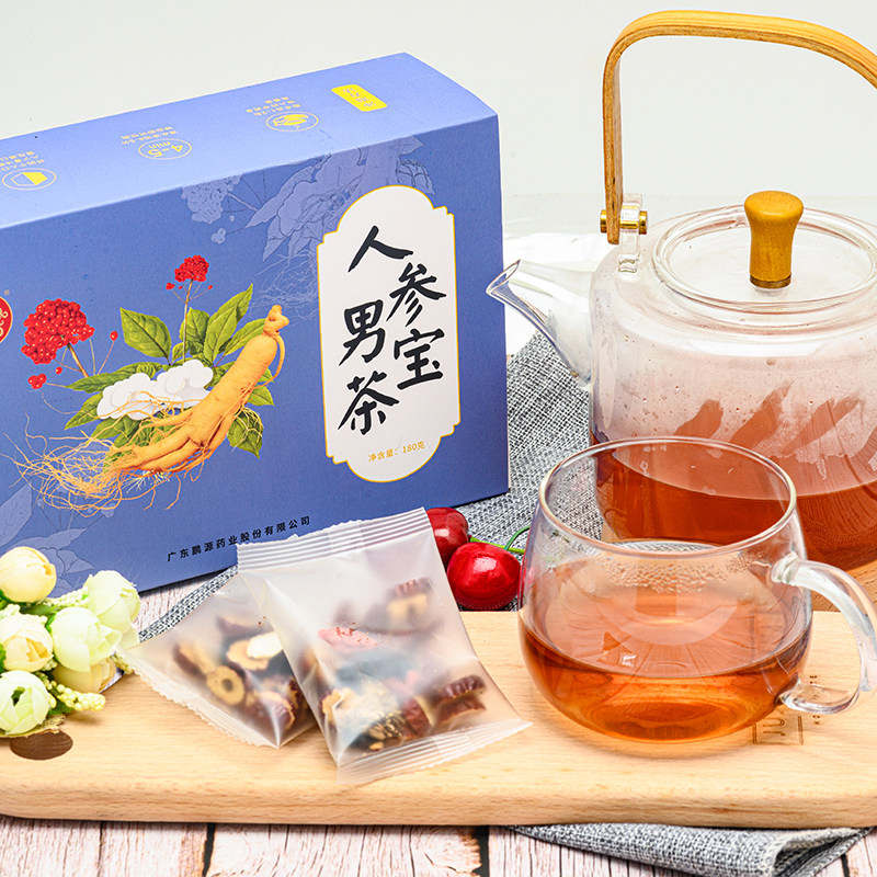 珍贵膳人参男宝茶男女性薏仁去湿气重花茶组合养生去湿茶|msdalam kategori makanan berkhasiat tradisional, ginseng tonik, ginseng/ginseng - dari Buy2taobao.com untuk memberikan perkhidmatan ejen Taobao profesional membeli