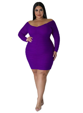 plus dress women big size 5XL Fat lady Show thin skirts red