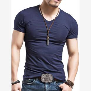 Men's gym t shirt fitness Casual Tees 男运动紧身短袖打底衫