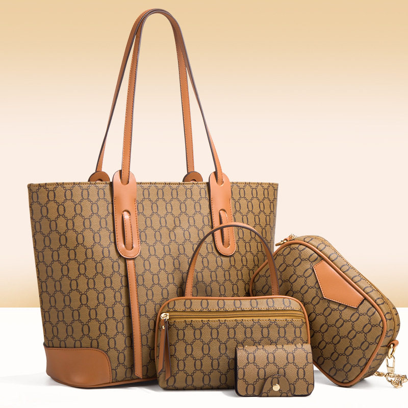 新款手提包时尚托特包单肩斜跨包子母女包women bag lady handbag