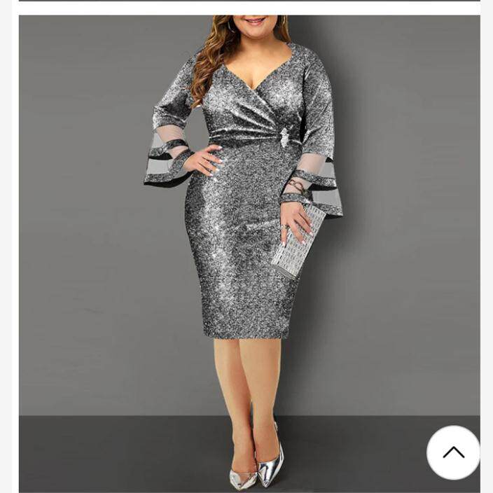 fashion dress for African dress ladies with flounces big siz