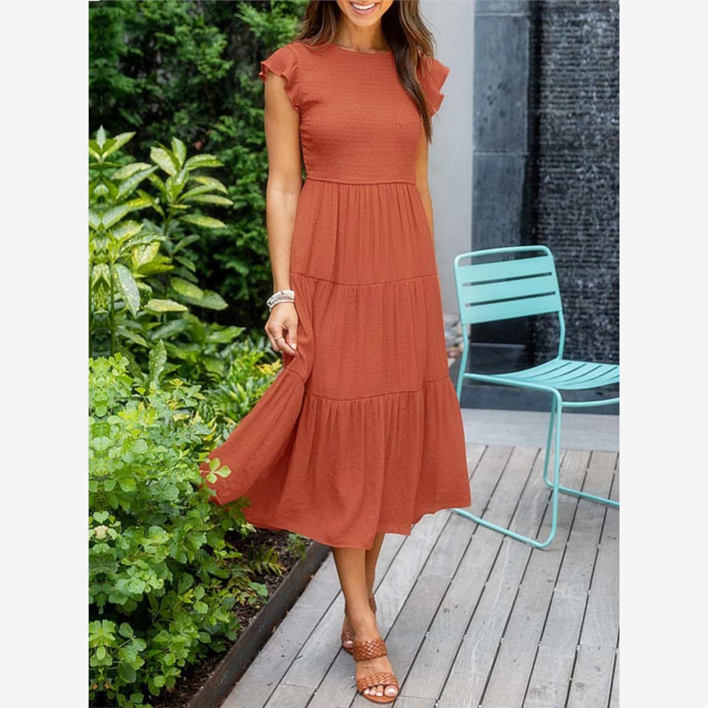 Party Dress Women Fashion A Line Long Dresses  For Ladies女