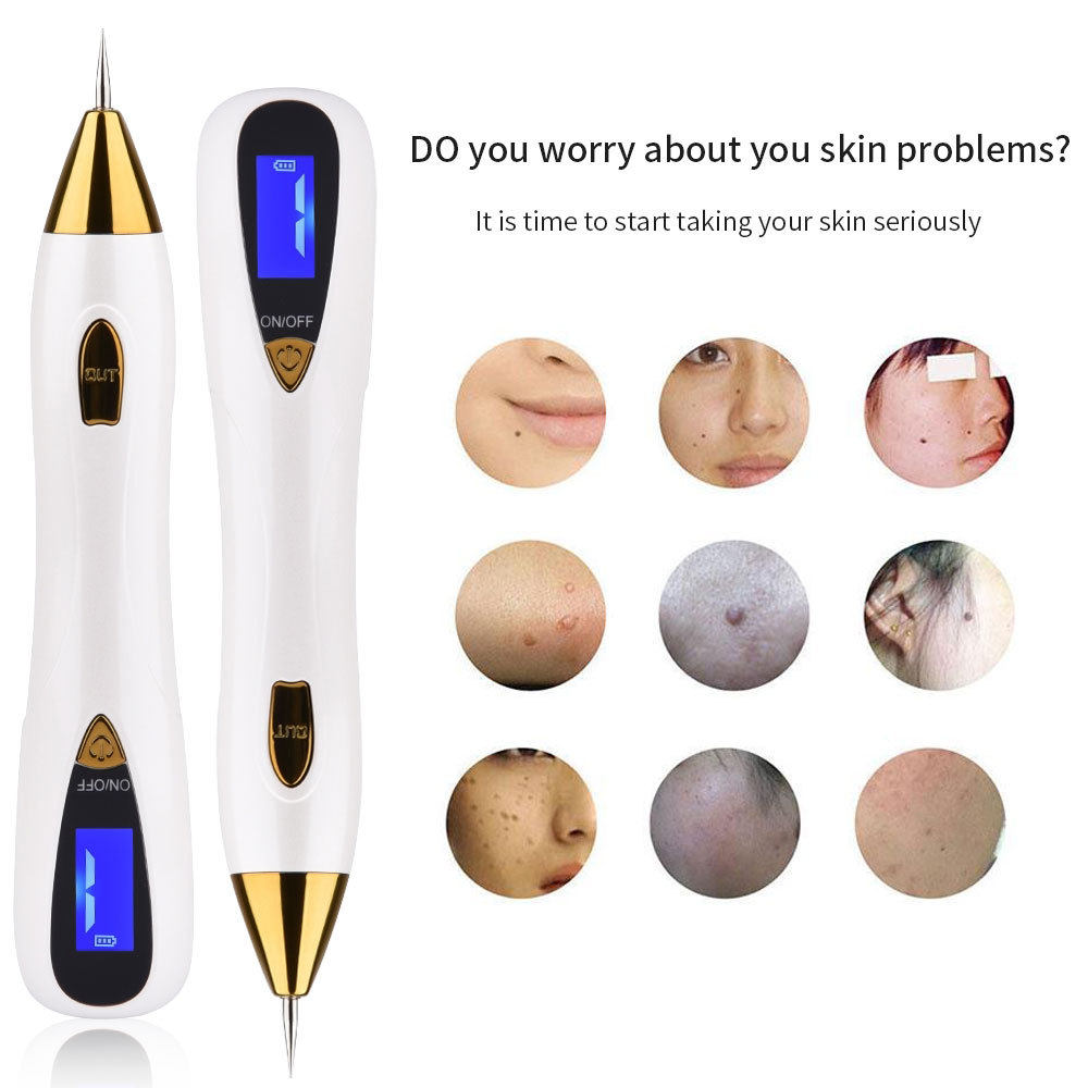 USB beauty laser spot scanner freckle removing beauty pen