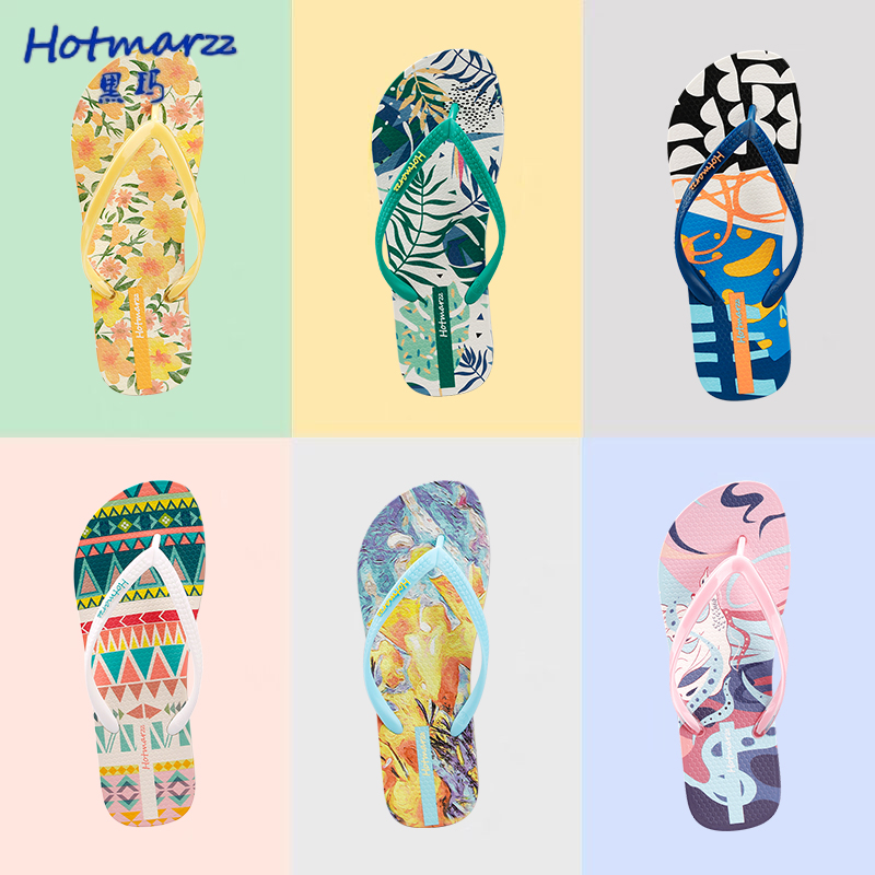 hotmarzz/黑玛人字拖女ins