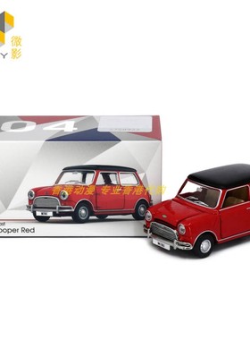Tiny 城市04# 合金车仔 1：50 迷你谷巴 红色（ 软顶）ATC66074