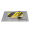 Surfing and skiing balance board set (yellow)+functional pad