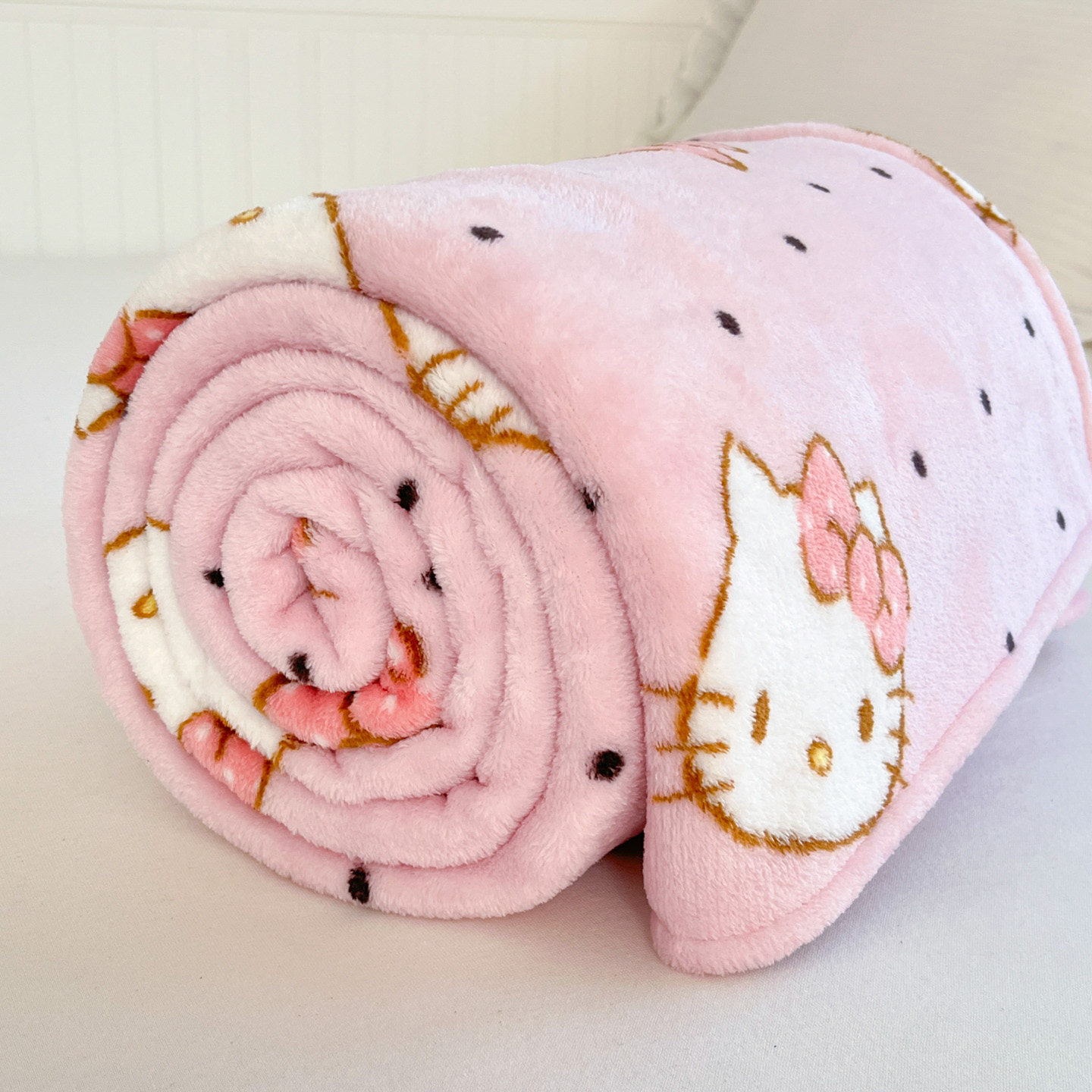 helloKitty卡通牛奶绒毛毯办公室披肩盖毯空调毯儿童宝宝午睡毯子