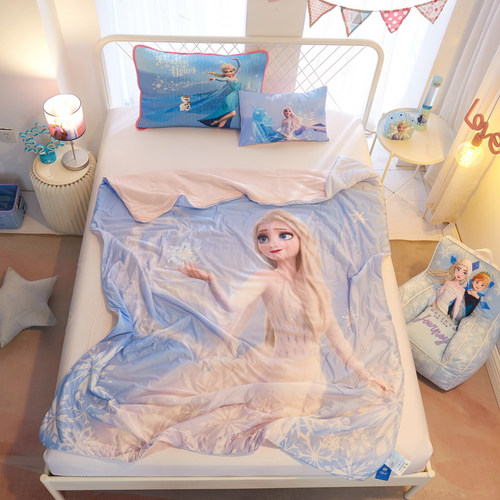 迪士尼公主风凉感丝夏凉被空调被