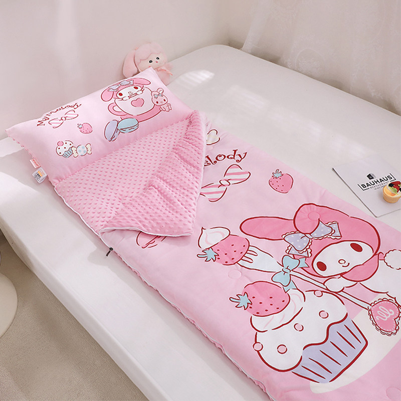 美乐蒂冬季豆豆被牛奶绒儿童睡袋一体式宝宝绒幼儿园午睡防踢被子,床上用品,化纤被,淘宝优惠券,粉丝福利购,淘宝优惠卷