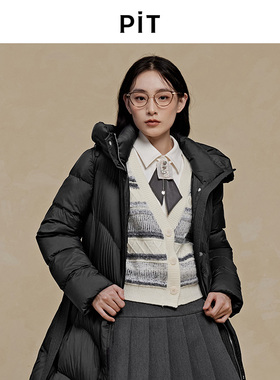 PIT复古领结米白色长袖衬衫女2025春季新款百搭显瘦上衣衬衣