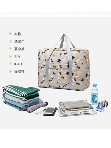 Вместительная и большая сумка для путешествий, сумка через плечо, сумка-органайзер, чемодан, одеяло, портативная сумка для хранения