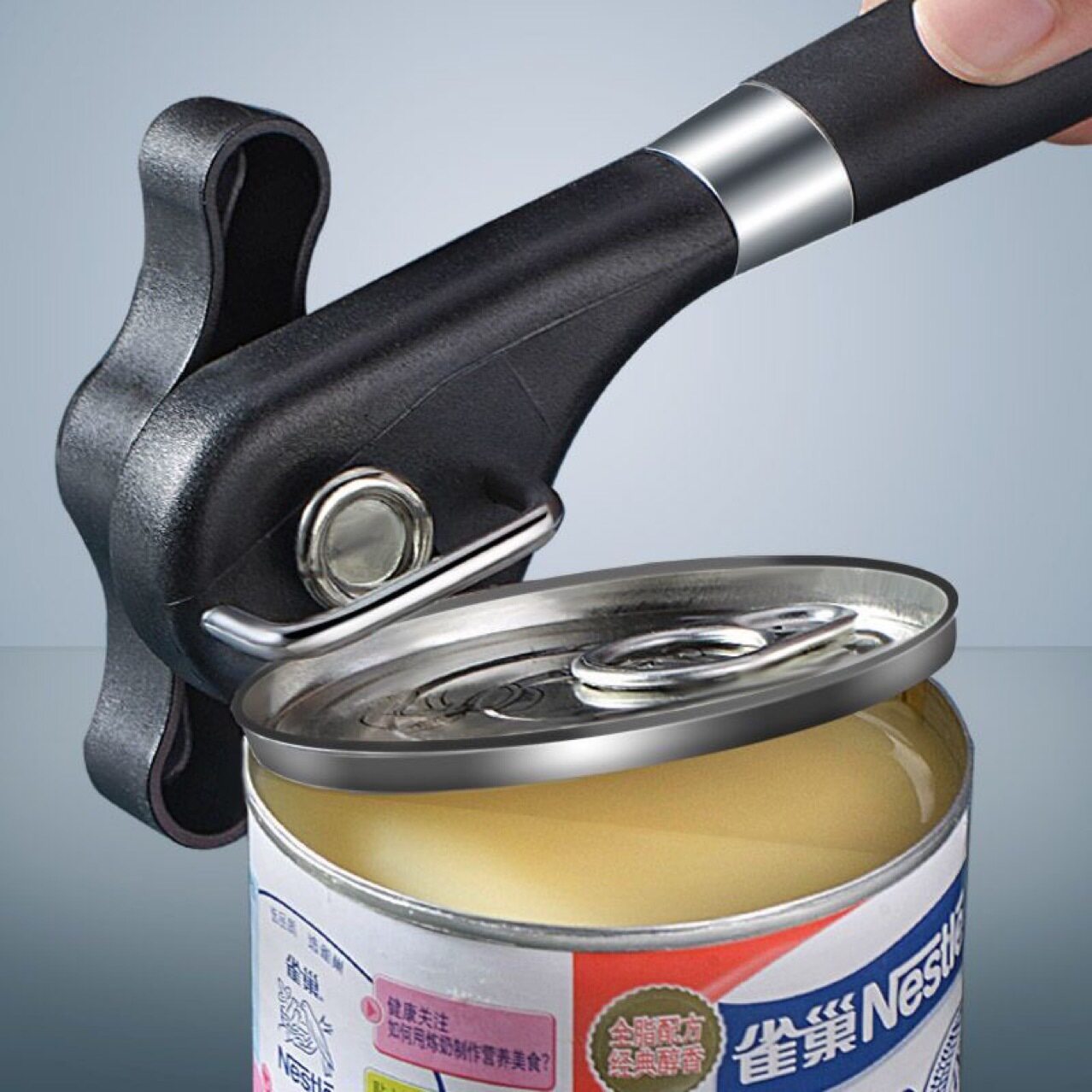 安全多功能开罐器侧开快