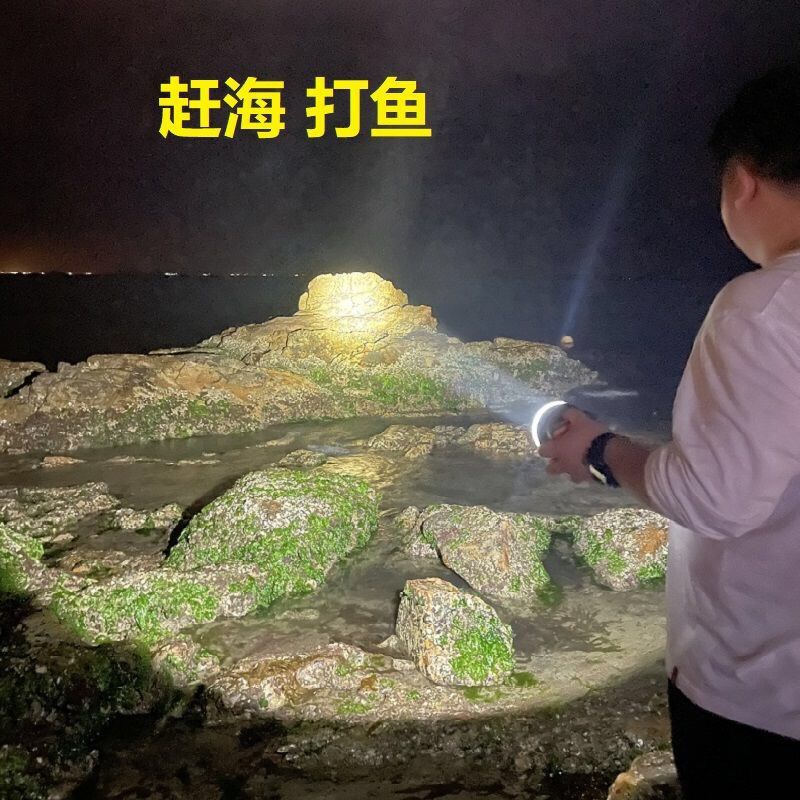大功率锂电头灯USB充电超