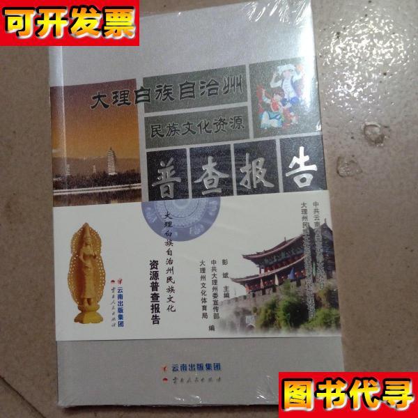 大理白族自治州民族文化资源普查报告 全新未拆封 编委会 云南人