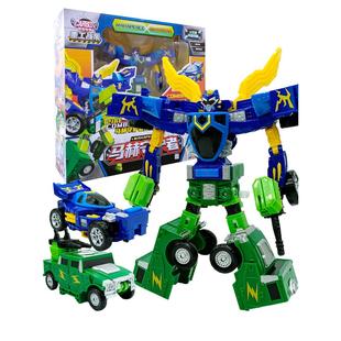 正版咖宝车神重工战队马赫守护者破土卫士重载豪登创建巨人机甲玩