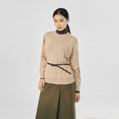 康赛妮100山羊绒基础圆领 男女同款 XTJH线头计划