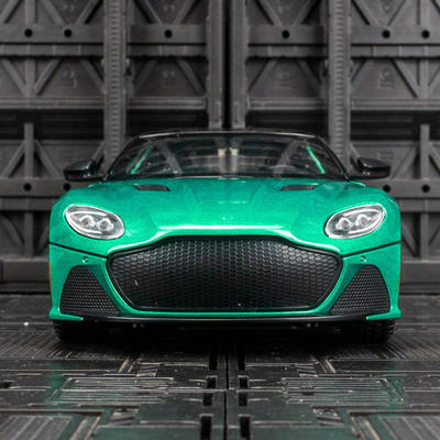 新款 嘉业仿真阿思顿马丁DBS合金跑车模型声光金属玩具汽车