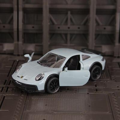 新款 建元仿真911 Dakar合金超跑汽车模型声光男孩玩具小车