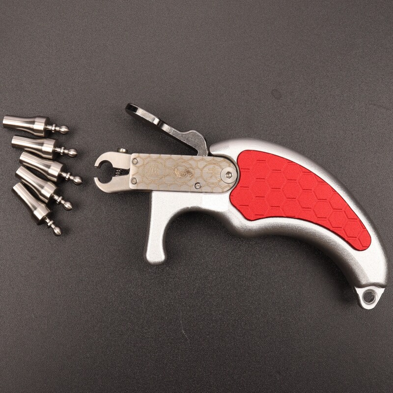 渔夫撒放器不锈钢带强磁撒放器鱼镖撒放器发射精准射鱼神器