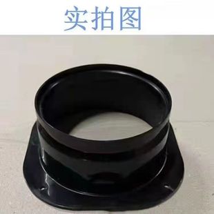 塑料ABS法兰接头通风管道方变圆中央空调出风口天圆地方风道变圆