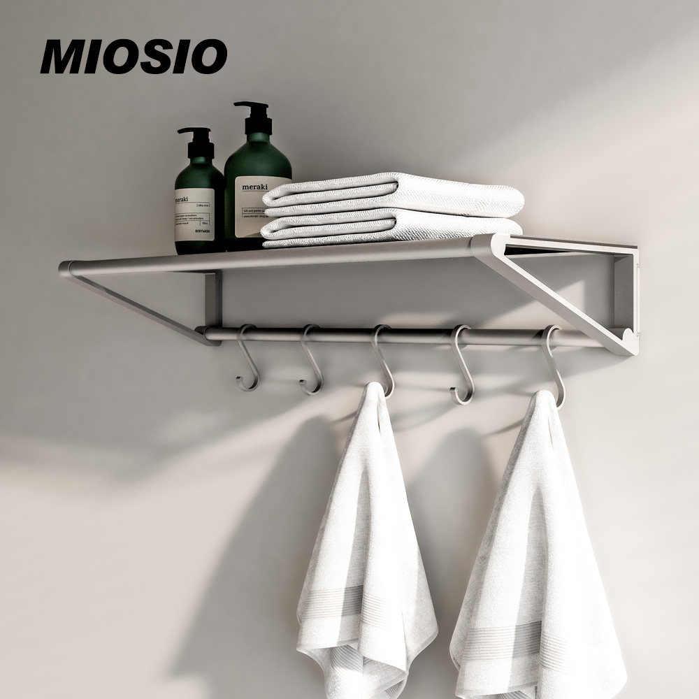 MIOSIO浴室置物架壁挂卫生间墙上