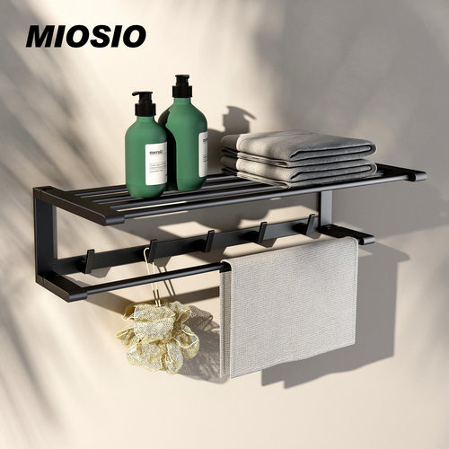 MIOSIO太空铝毛巾架浴室