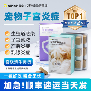 鑫安宫焱清狗狗子宫蓄脓猫咪产后护理母犬宠物生殖道感染安共消