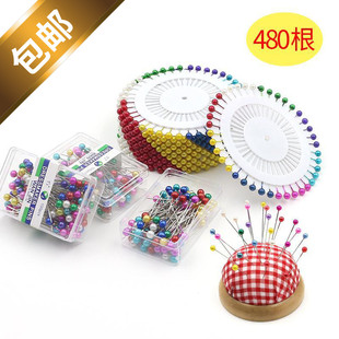 别针女盖头针钻球针纱巾针固定披巾头巾珍珠配饰 scarf pins