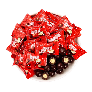金冠麦丽素巧克力豆结婚喜糖婚糖高端订婚伴手礼糖果零食散装批发