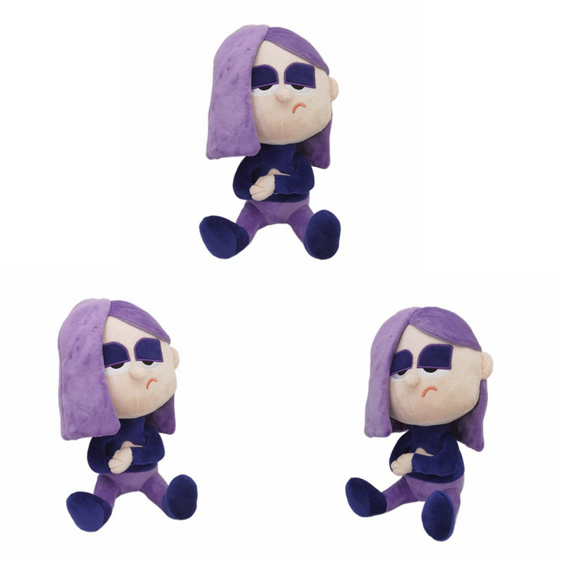 跨境新品Duolingo Lily毛绒玩具多邻国卡通公仔玩偶儿童节日娃娃