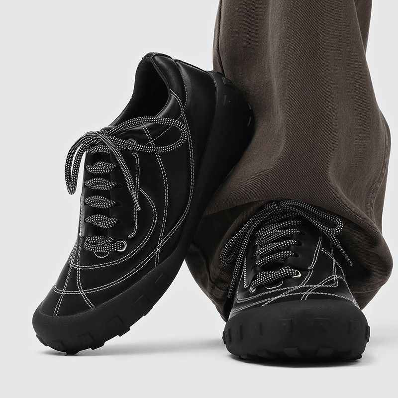 【原单货】运动休闲鞋男通勤德训鞋黑色皮鞋户外徒步登山鞋德比鞋,流行男鞋,德训鞋,淘宝优惠券,粉丝福利购,淘宝优惠卷