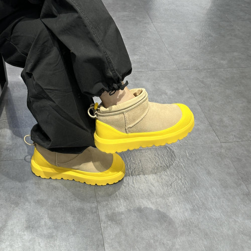 经典超短靴彩壳雪地靴男女款