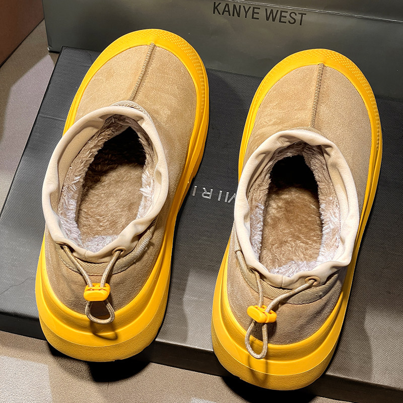 芯片正品塔斯曼彩壳雪地靴男女2025新款冬季皮毛一体加绒保暖棉鞋,流行男鞋,时尚雪地靴,淘宝优惠券,粉丝福利购,淘宝优惠卷