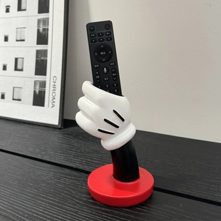 【新家的100个快递】米奇遥控器收纳盒客厅创意高颜值桌面摆件