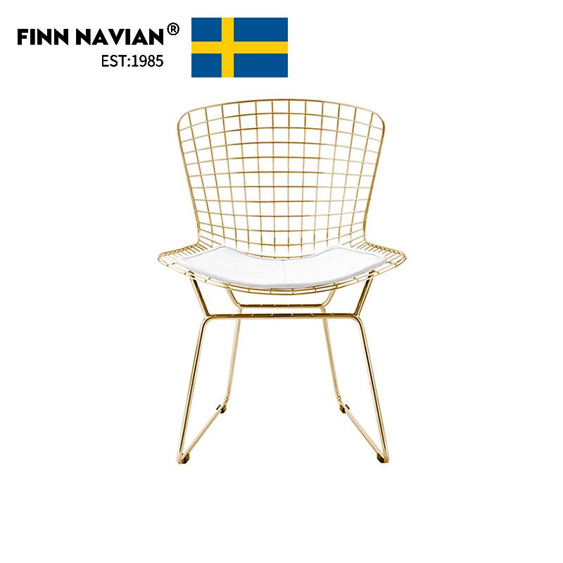 限时7折FinnNavian/Bar椅/网红椅/Harry Bertoia金属椅/金色餐椅|msdalam kategori perabot kediaman, Kerusi kelas, kerusi, kerusi - dari Buy2taobao.com untuk memberikan perkhidmatan ejen Taobao profesional membeli