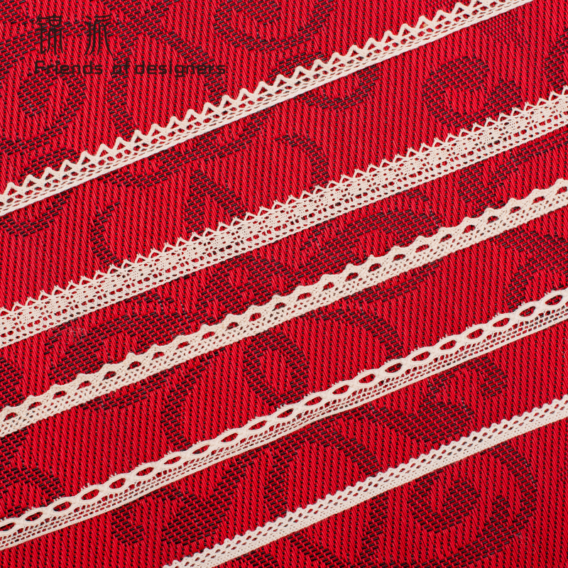 蕾丝棉线花边编织辅料蕾丝边手工diy桌布镂空布艺服装材料花边带