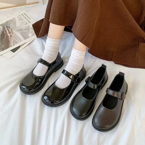 软妹小皮鞋日系女童jk少女孩12岁