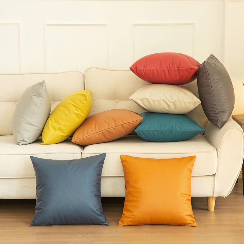 科技布沙发客厅抱枕套子靠垫套不含芯床头汽车靠枕高档新中式