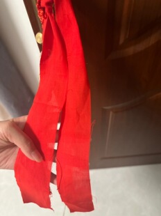 提新车保平安纯棉红布条全棉车用挂红喜事结婚寺庙 入户门专用