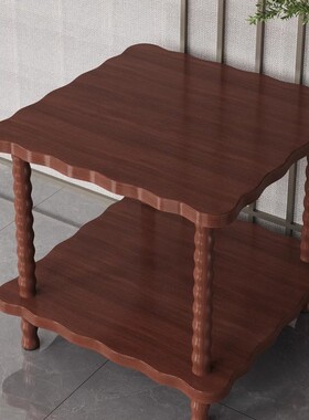 小方桌正方形木桌60x60桌子茶几客厅家用沙发边几边桌四方桌茶桌