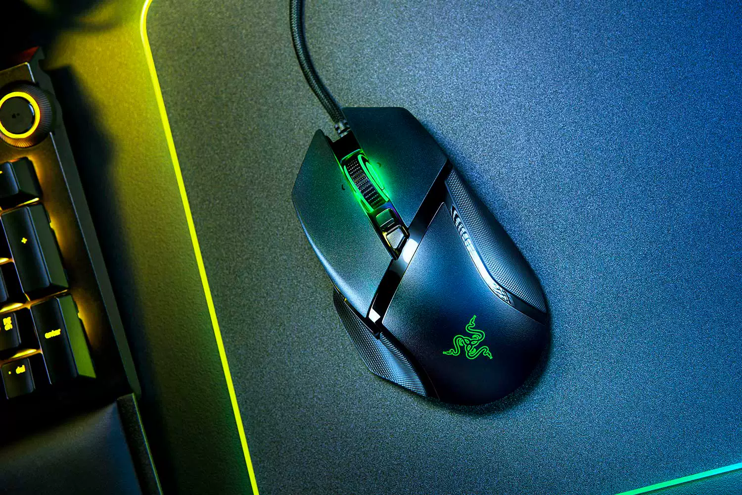 Razer Razer Barcelis Snake V2 настольная CFLOL ест курицу макарон э-спорт проводная мышь для игр