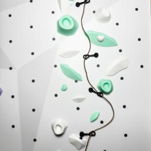 岩时优选|吸盘手撞色攀岩周边定线仿真岩点冰箱贴礼物17个支点