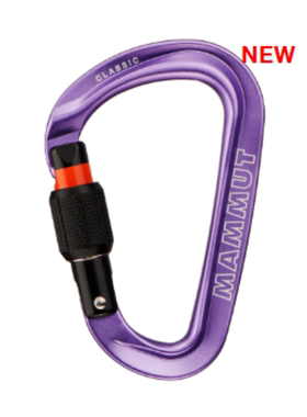 MAMMUT猛犸象Classic HMS主锁攀岩快挂锁扁带短连接2040-02470