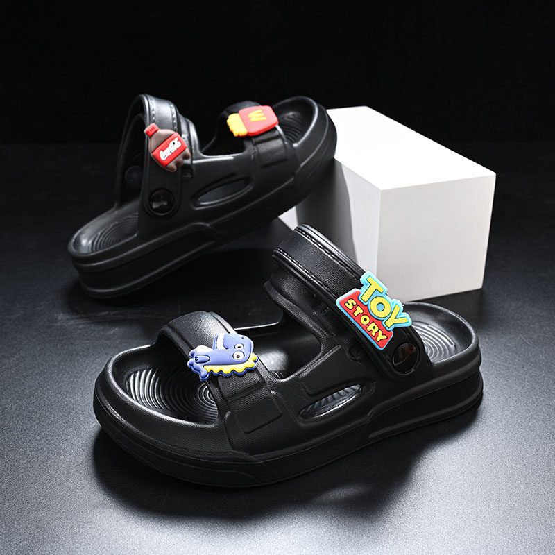 儿童凉拖鞋男童凉鞋外穿2026夏季新款户外海边防滑软底轻便沙滩鞋