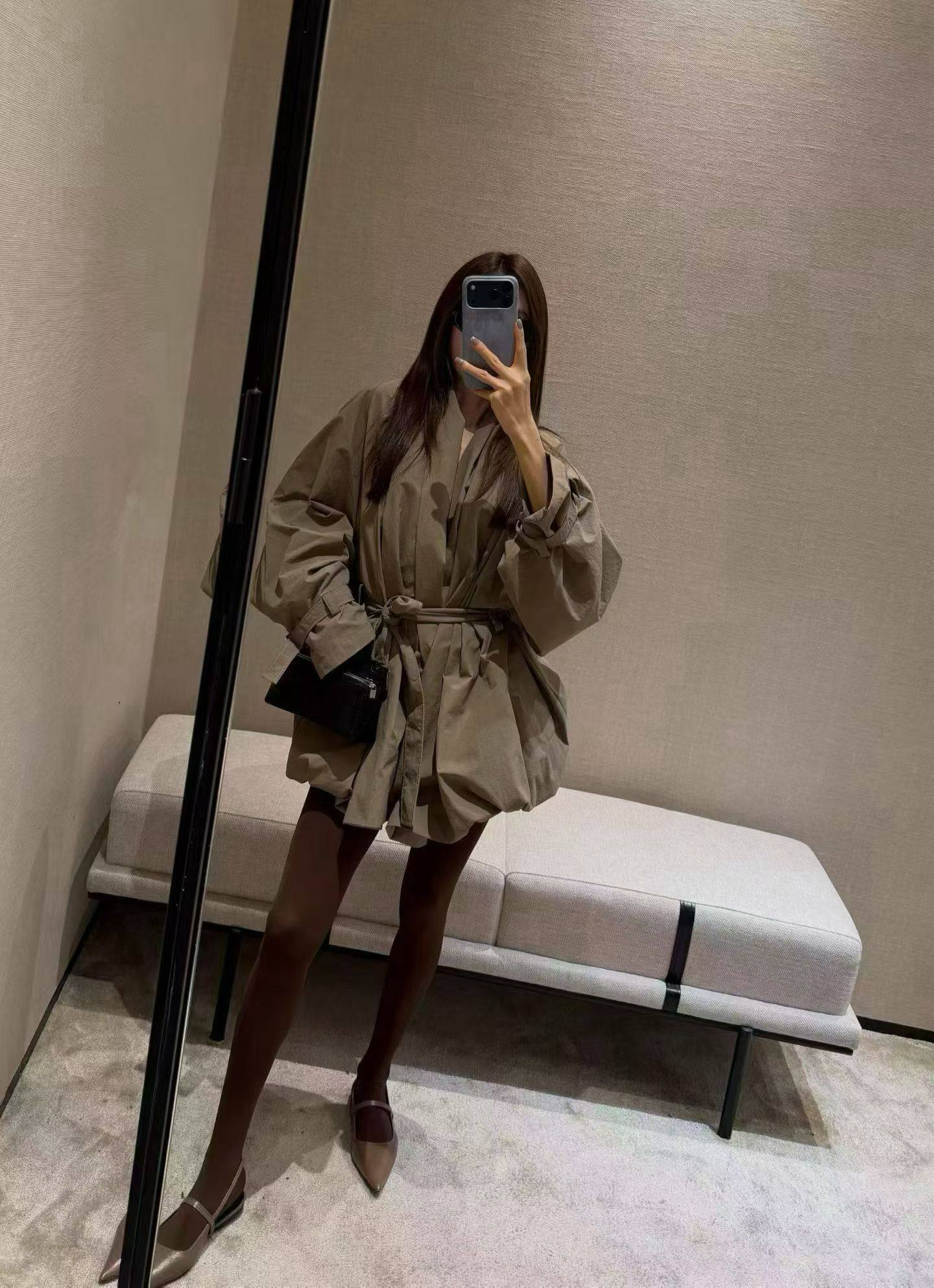 2026新款宽松休闲风衣外套设计感,女装/女士精品,风衣,淘宝优惠券,粉丝福利购,淘宝优惠卷