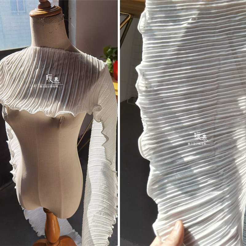 肌理华丽变奏花边 连衣裙浪漫波浪面料 diy鲜花包装材料花艺布料,居家布艺,海绵垫/布料/面料/手工diy,淘宝优惠券,粉丝福利购,淘宝优惠卷