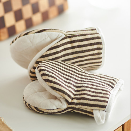 肆月防烫隔热棉手套加厚